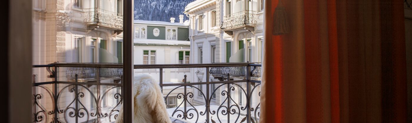 Grand Hotel Kronenhof Pontresina view