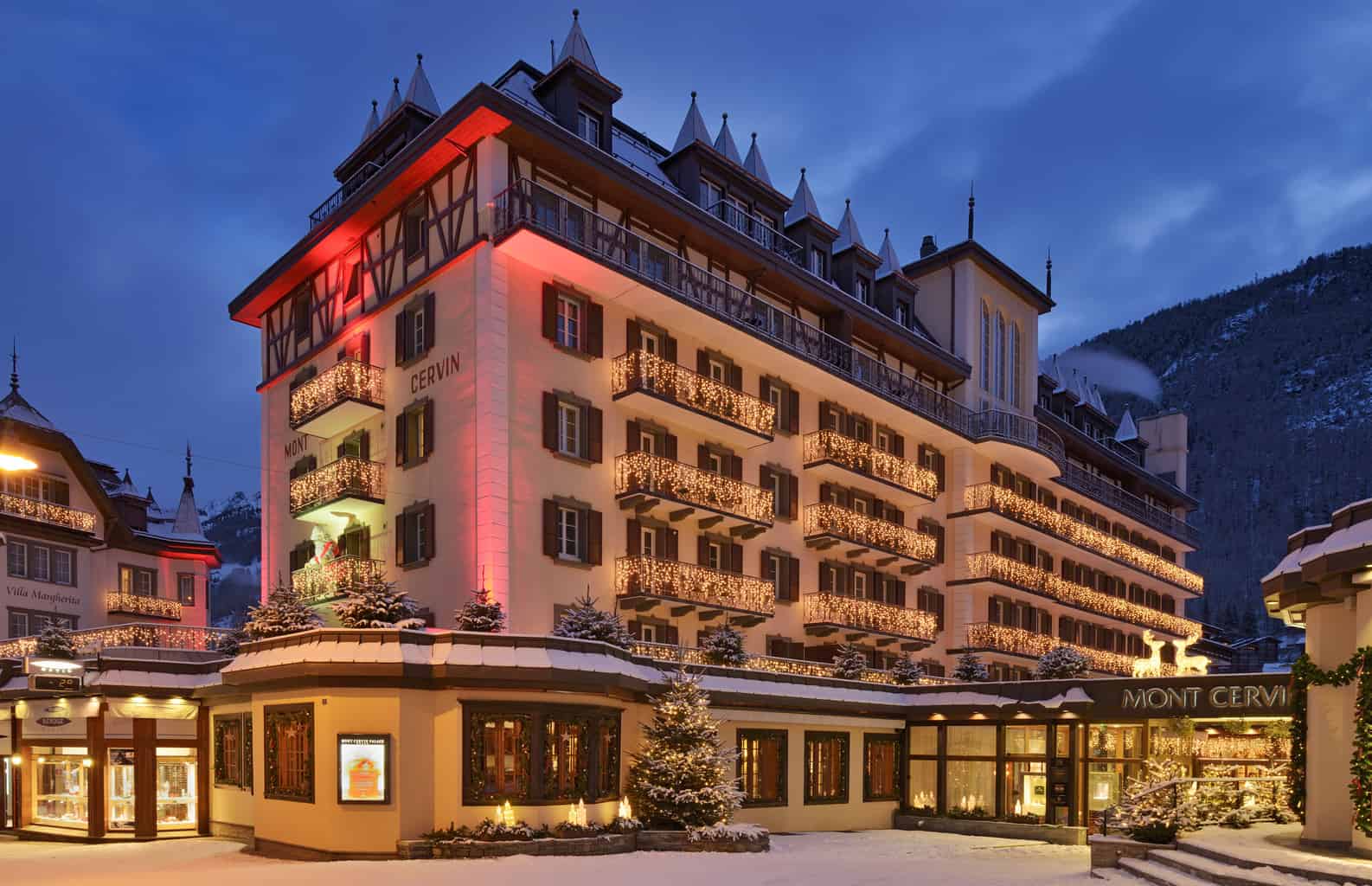 Mont Cervin Palace view