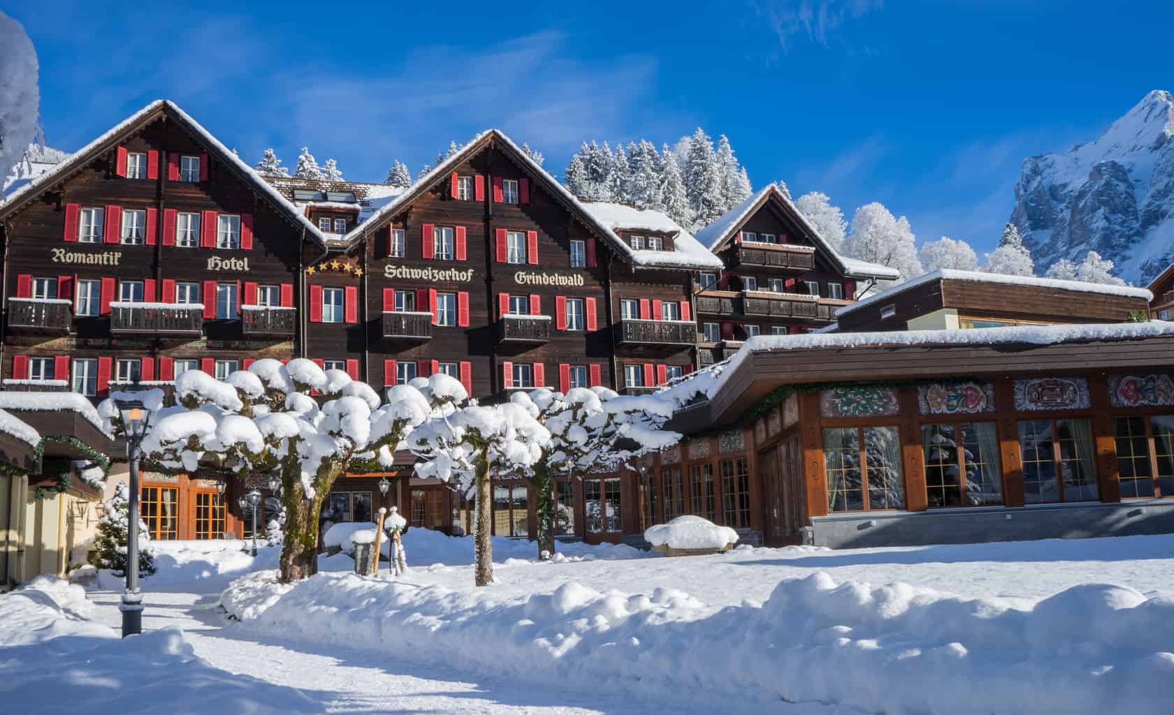 Hotel Schweizerhof view